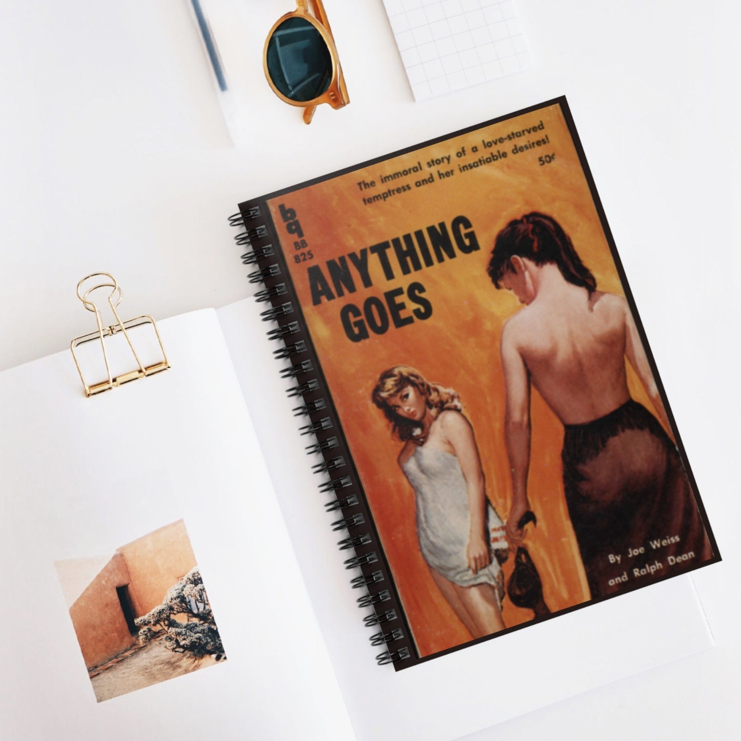 Paper Products - Anything Goes - Spiral Ruled Line Notebook