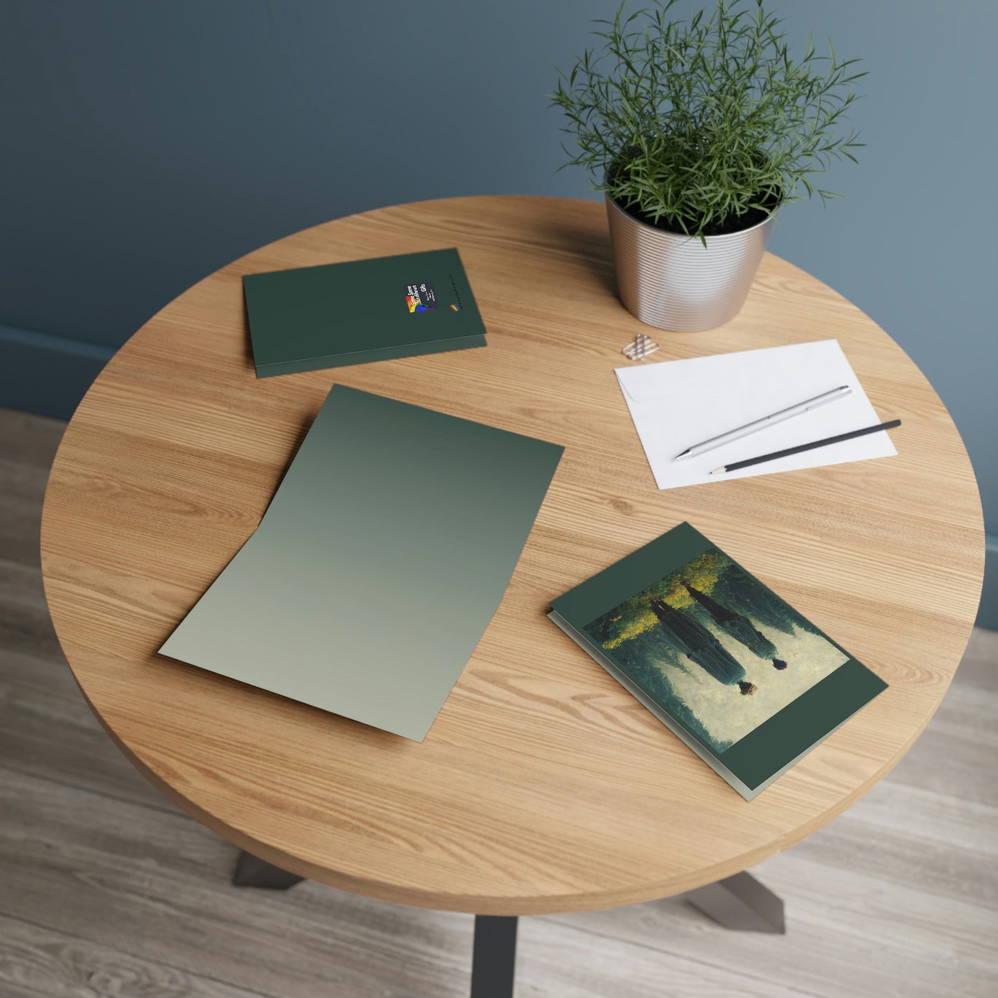 Blank Greeting Card - The Afternoon - LGBTQIA+ Queer Pride Blank Greeting Card