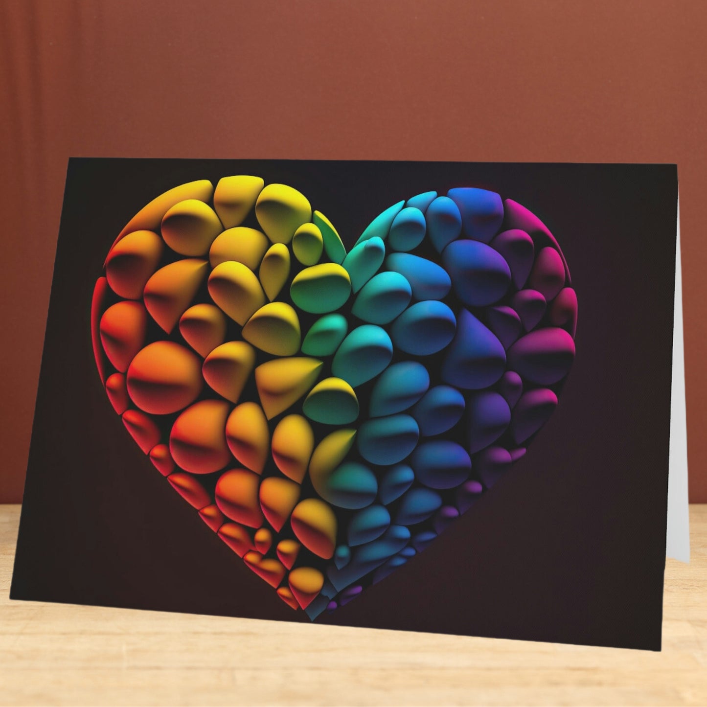 Paper Products - Pride Popping Pieces - LGBTQIA+ Queer Pride Blank Greeting Card