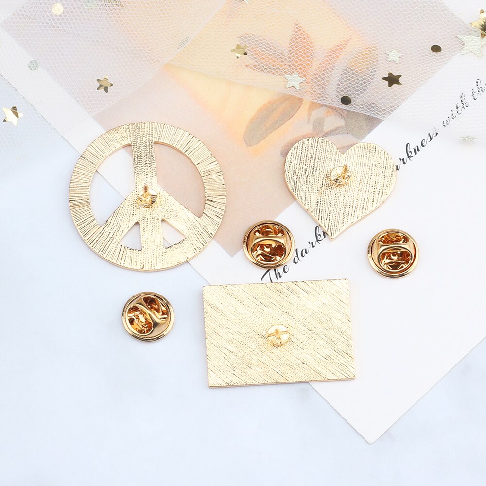 Enamel Pins - LGBTQIA+ Queer Pride Bisexual Pin Badges