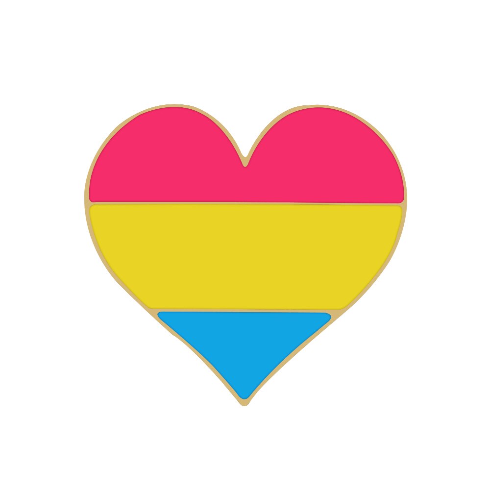 Enamel Pins - LGBTQIA+ Queer Pride Pansexual Pin Badges