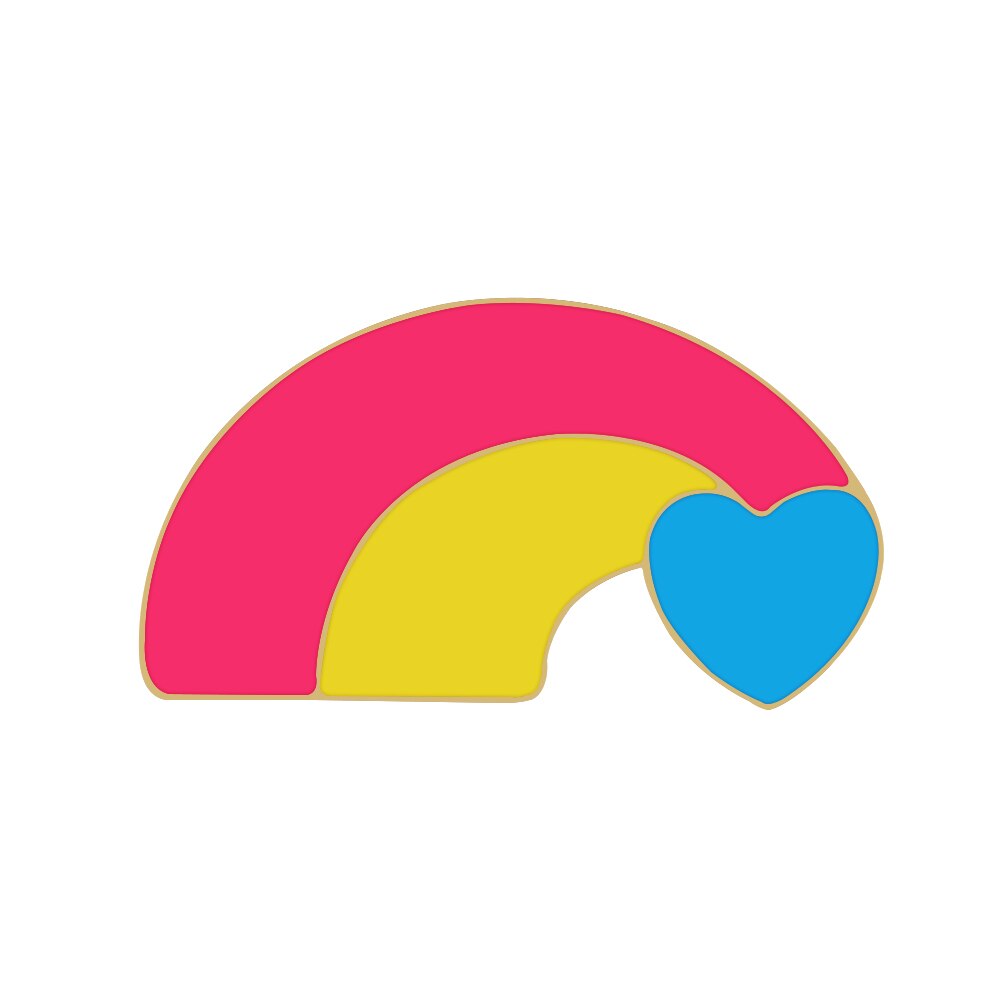 Enamel Pins - LGBTQIA+ Queer Pride Pansexual Pin Badges