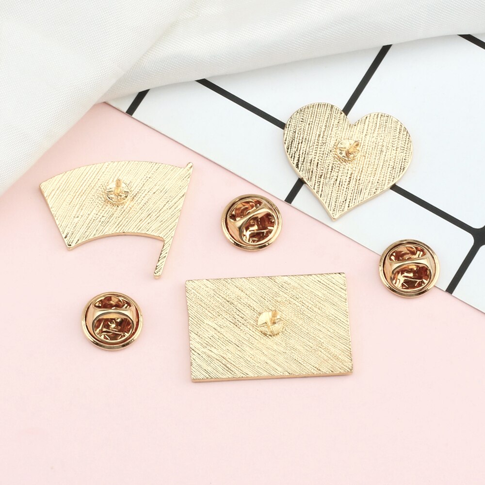 Enamel Pins - LGBTQIA+ Queer Inclusive Progress Pride Pin Badges