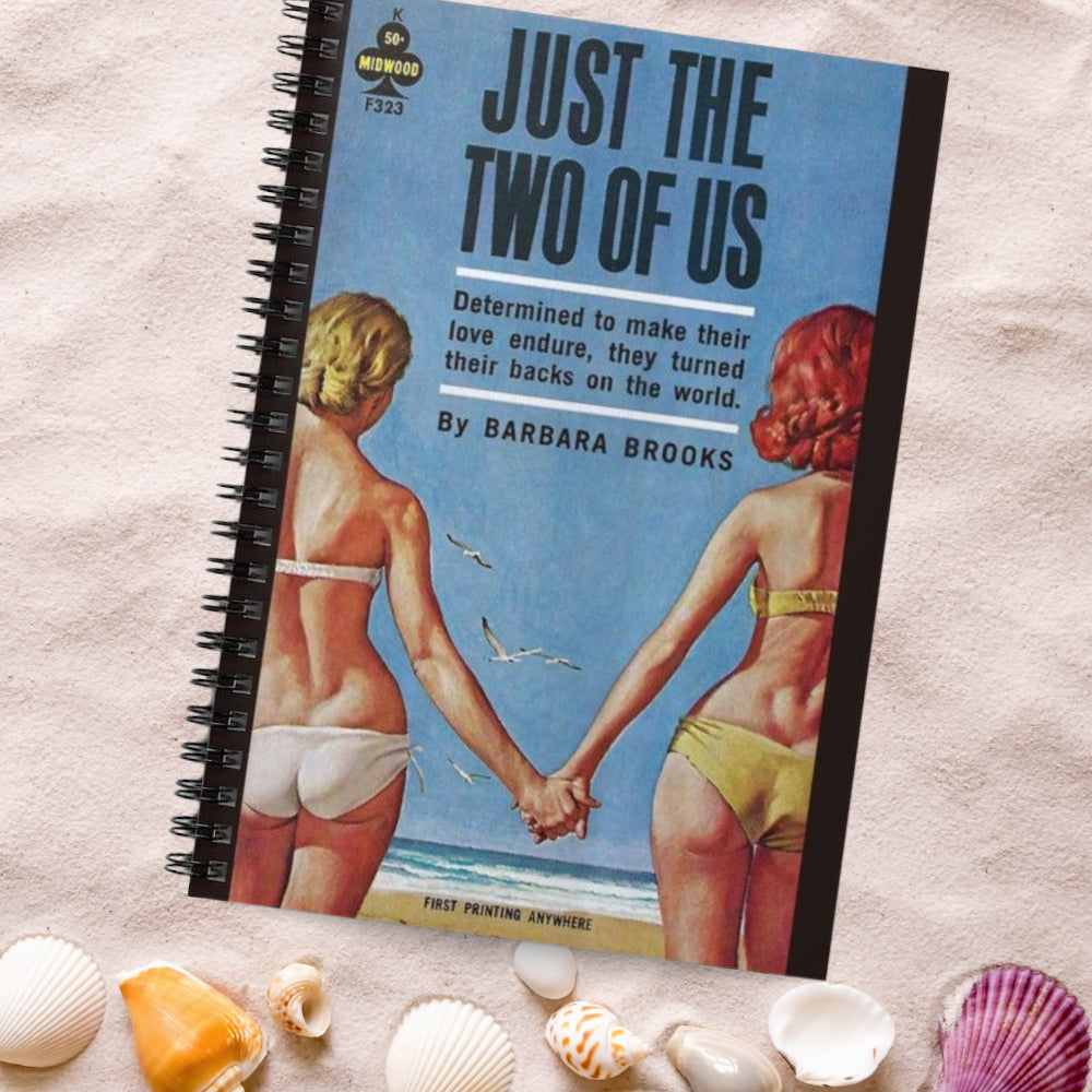 Notebooks - Just The Two Of Us - Spiral Ruled Line Notebook