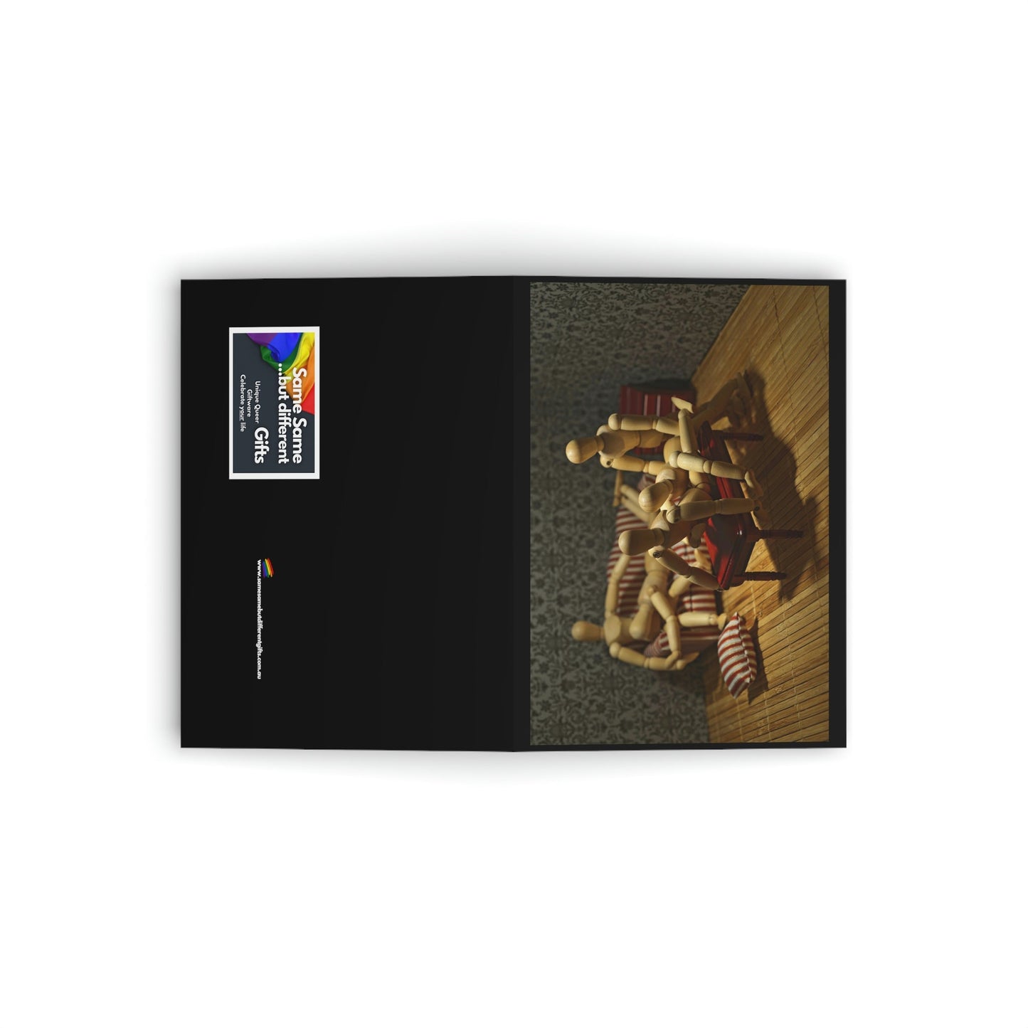 Blank Greeting Card - Rough Trade - LGBTQIA+ Queer Pride Blank Greeting Card