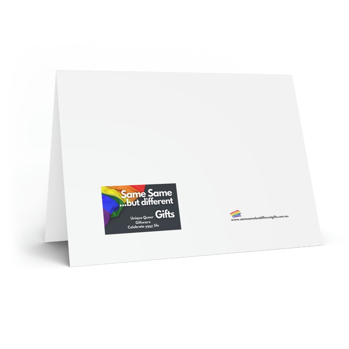 Paper Products - Pride Popping Pieces - LGBTQIA+ Queer Pride Blank Greeting Card