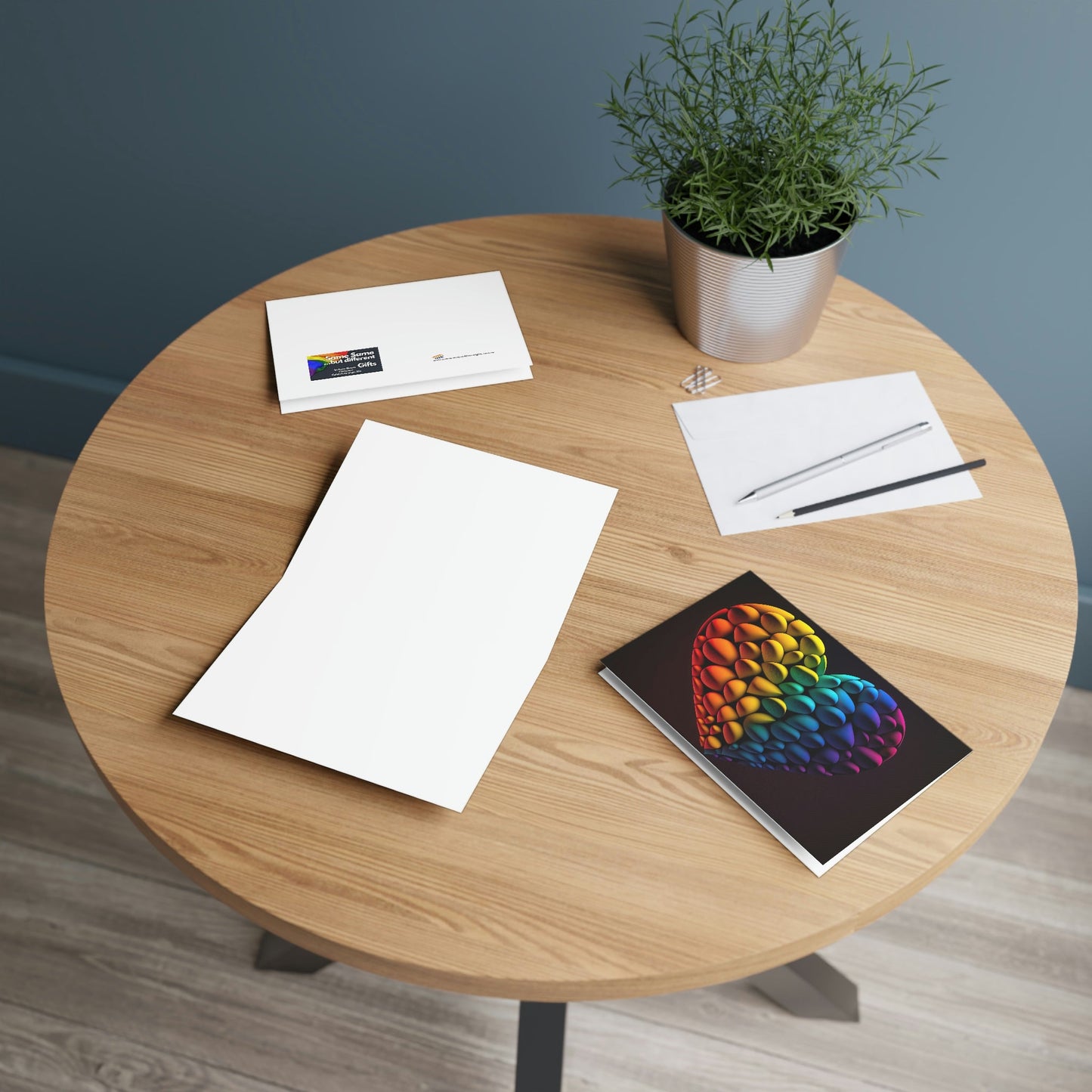 Paper Products - Pride Popping Pieces - LGBTQIA+ Queer Pride Blank Greeting Card