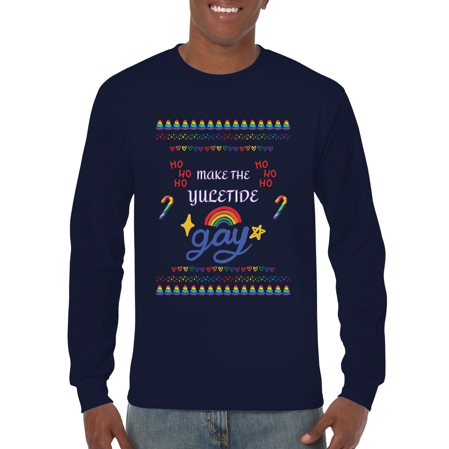 Shirts - LGBTQIA+ Queer Make The Yuletide Gay Shirts