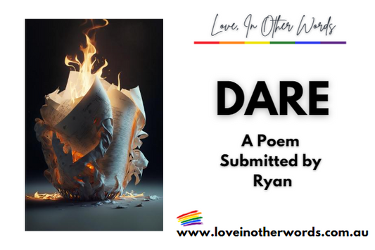 Our first Poem Submission - Love, In Other Words