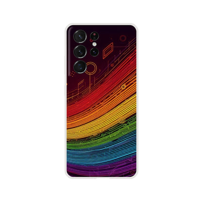 Mobile Phone Case - Pride Strings - IPhone Case - Samsung Case - Clear - Flexi - Bio - Slim - Tough - LGBTQIA+ Mobile Phone Cases