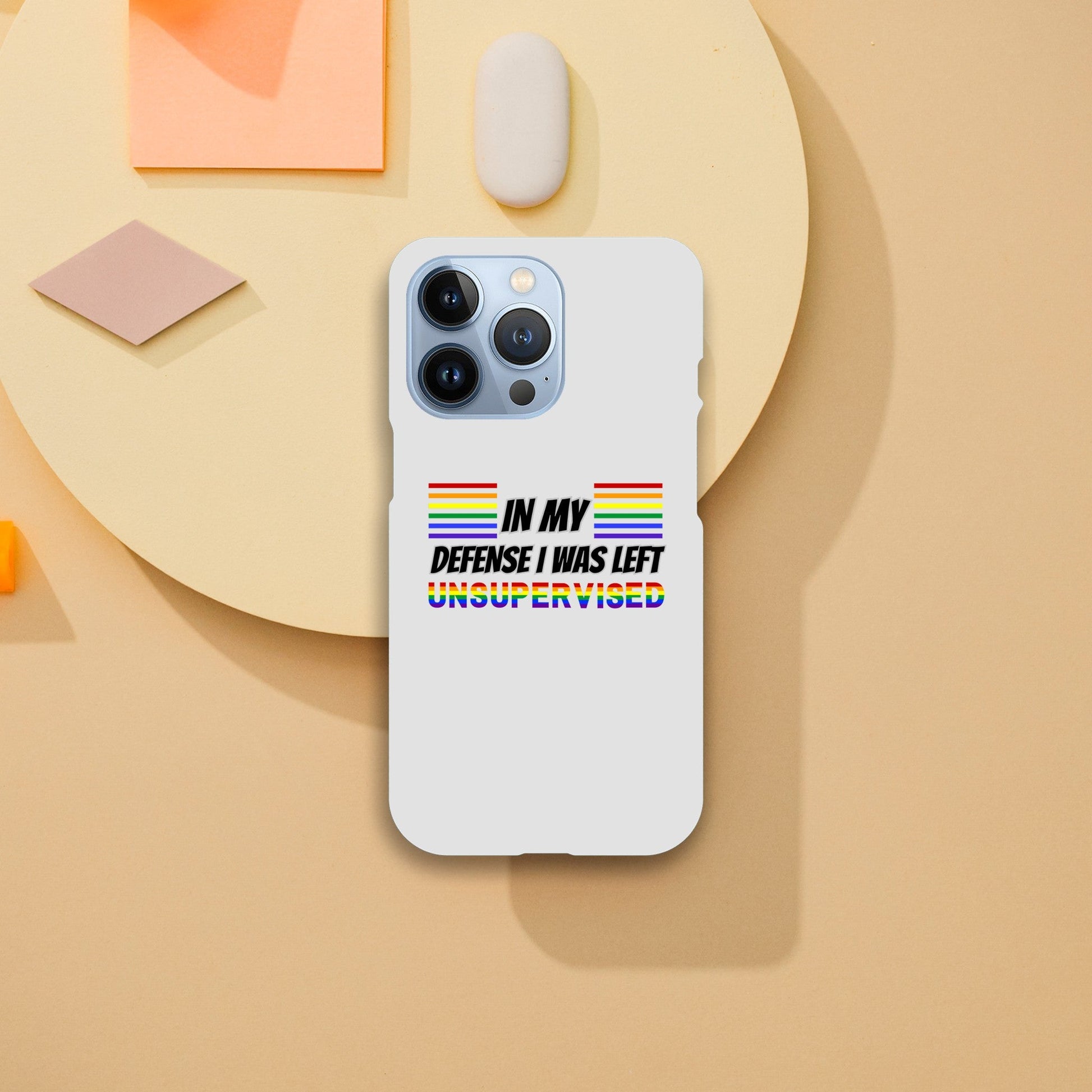 Phone Case - In My Defence - IPhone Case - Samsung Case - Clear - Flexi - Bio - Slim - Tough - LGBTQIA+ Mobile Phone Cases