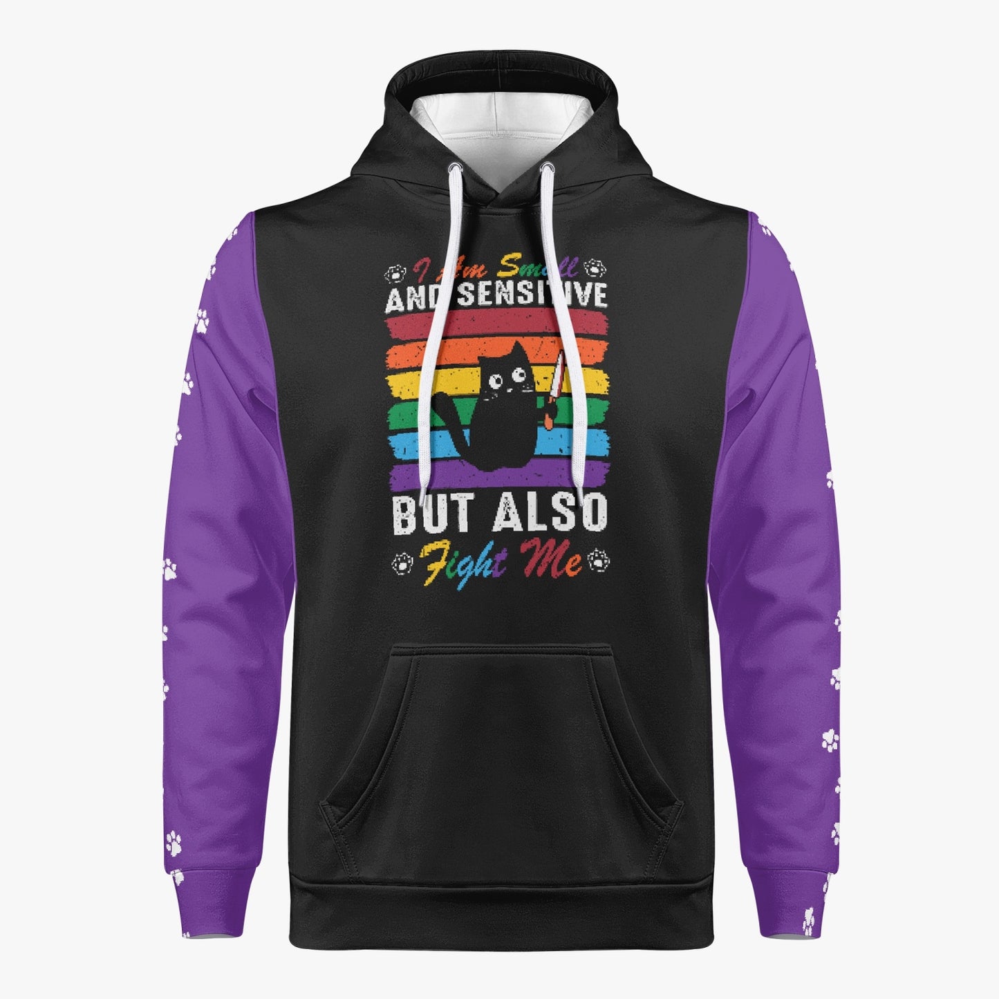 LGBTQIA+ Queer Fight Me Hoodie