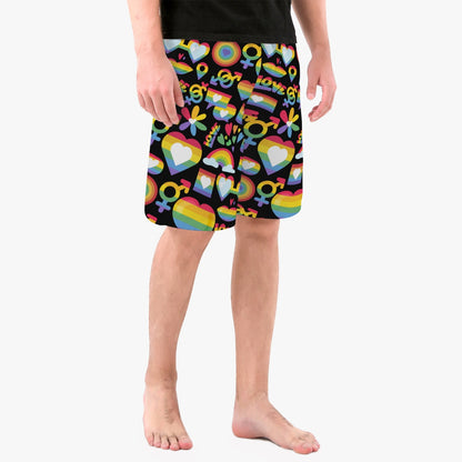 LGBTQIA+ Queer Pride Sassy Pants Boardshorts