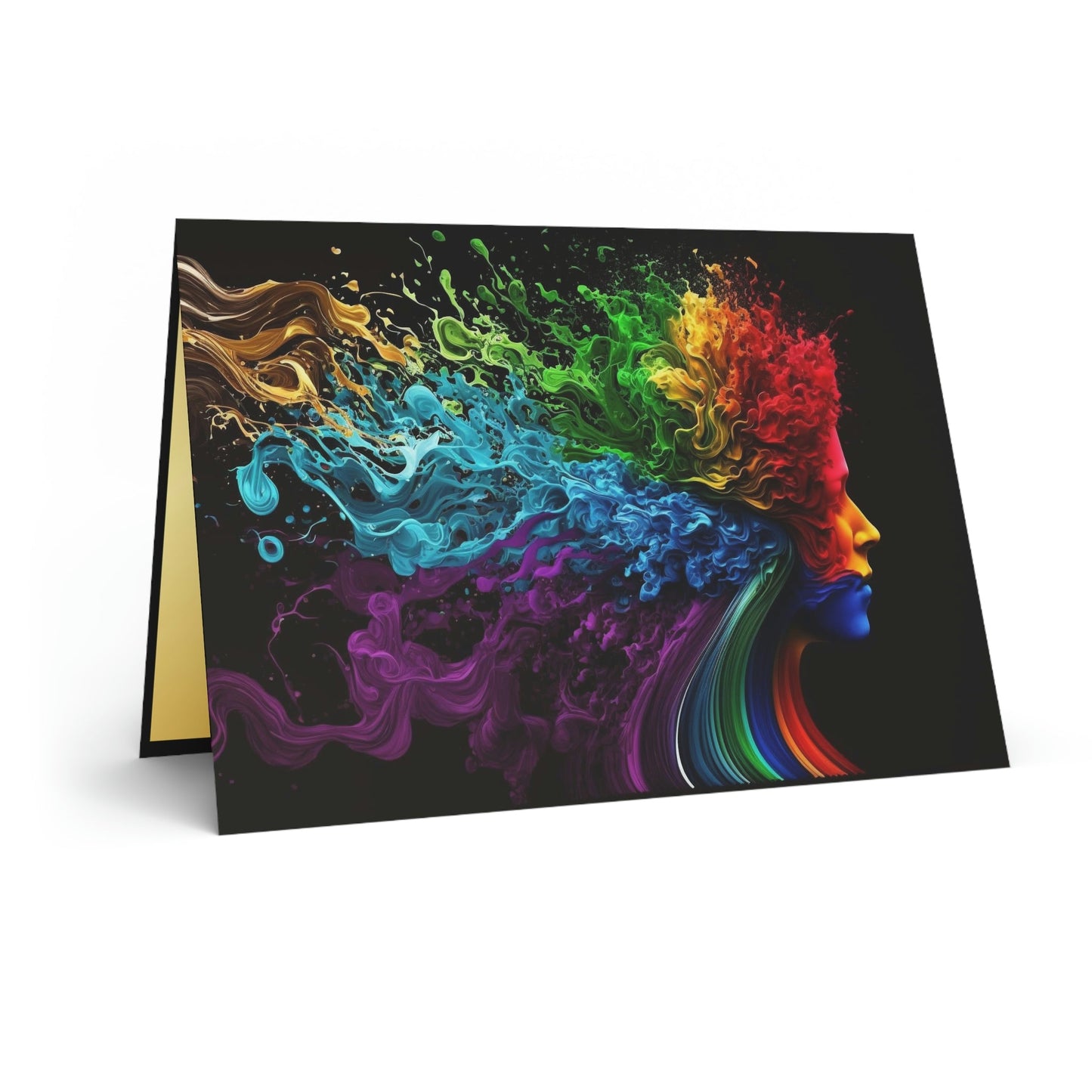 Blank Greeting Card - Wash Me Clean - LGBTQIA+ Queer Pride Blank Greeting Card