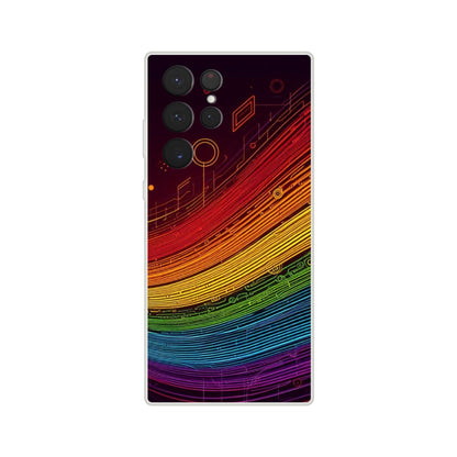 Mobile Phone Case - Pride Strings - IPhone Case - Samsung Case - Clear - Flexi - Bio - Slim - Tough - LGBTQIA+ Mobile Phone Cases