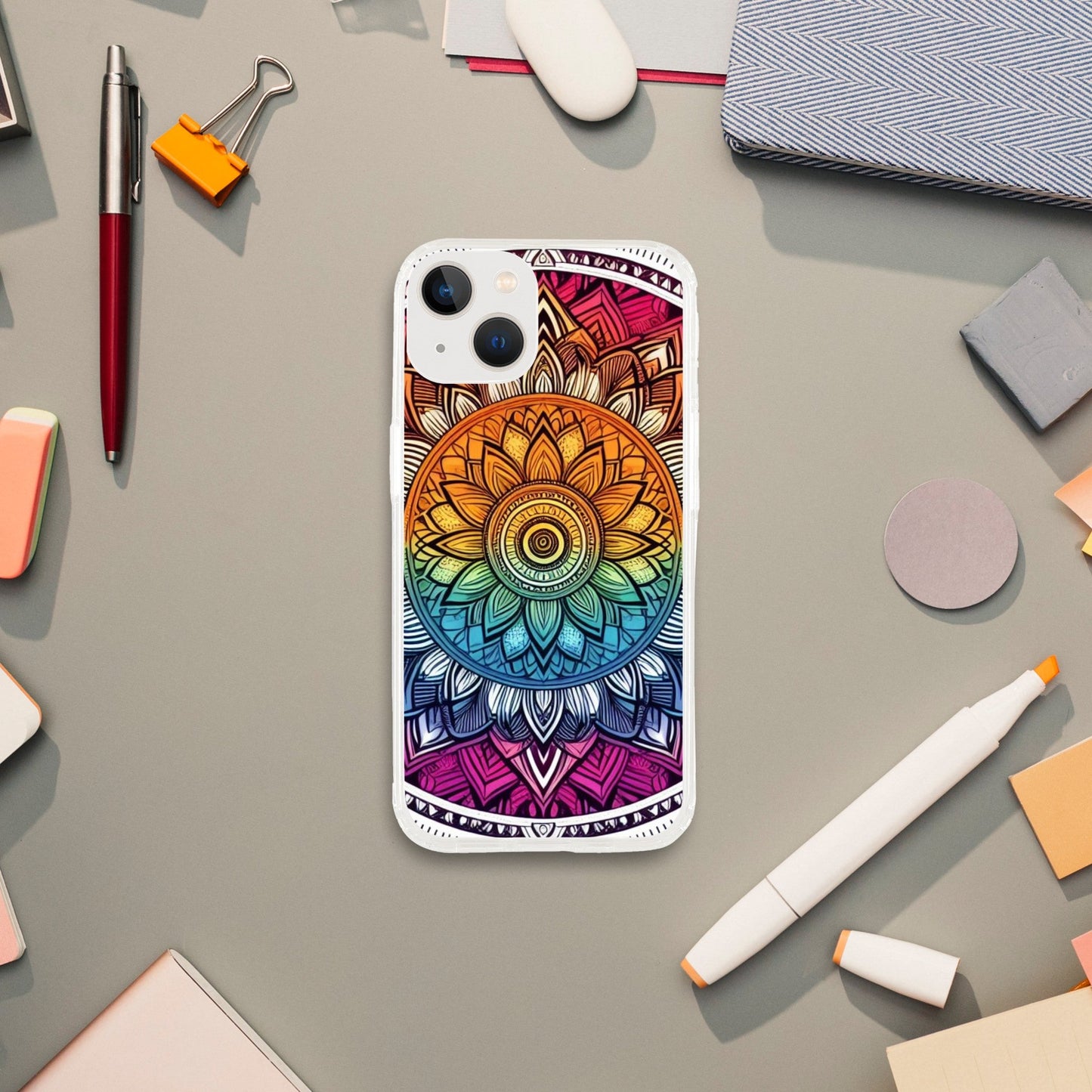 Mobile Phone Cases - Tribal Pride Drum - IPhone Case - Samsung Case - Clear - Flexi - Bio - Slim - Tough - LGBTQIA+ Mobile Phone Cases