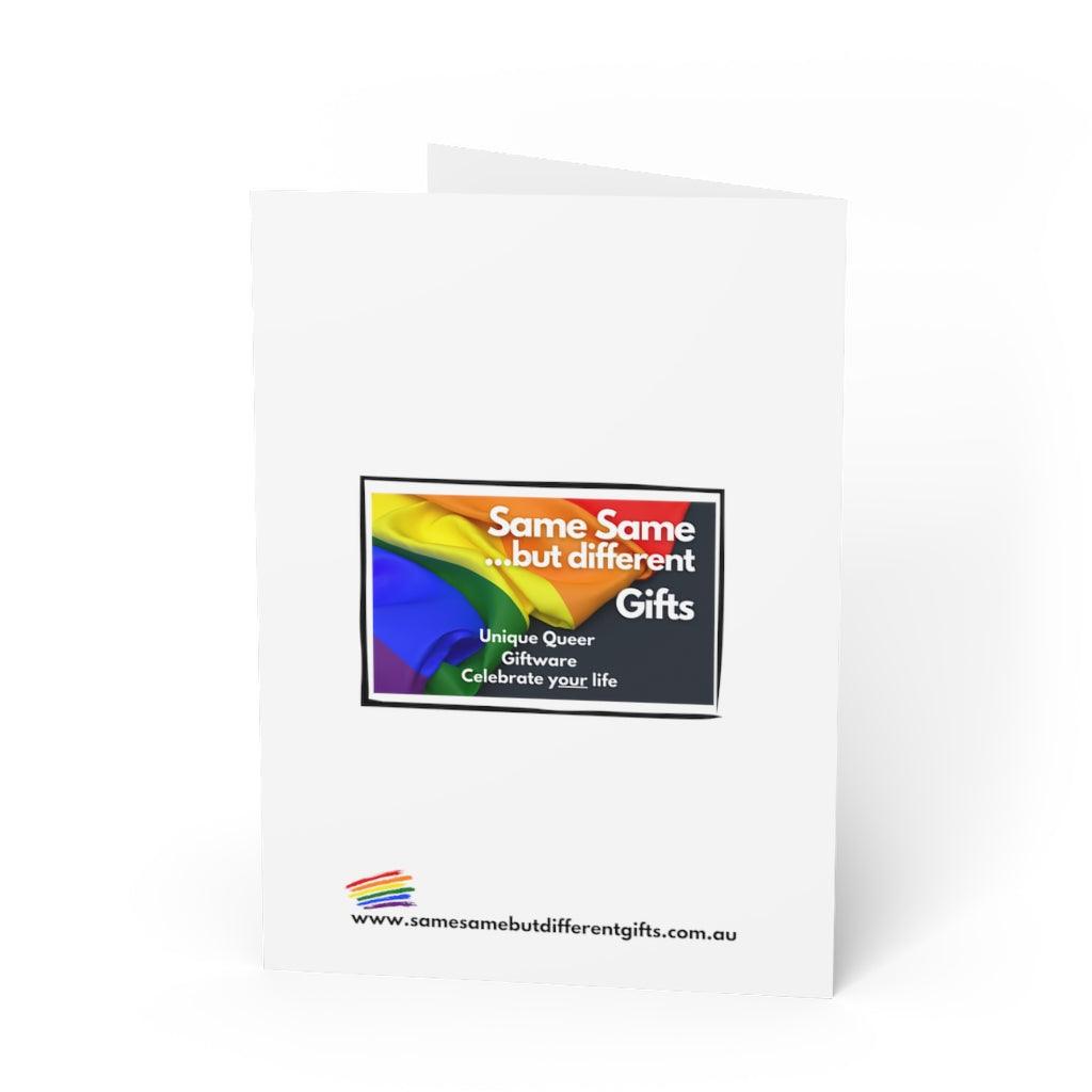 Greeting Card - LGBTQIA+ Perfect Anniversary Greeting  Card