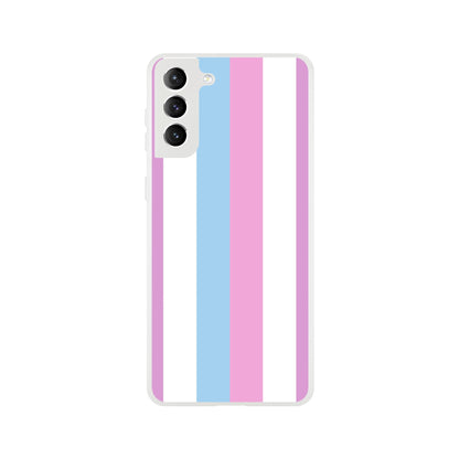 Mobile Phone Case - Bi-Gender Pride Flag Flexi Phone Case - LGBTQIA+ Queer