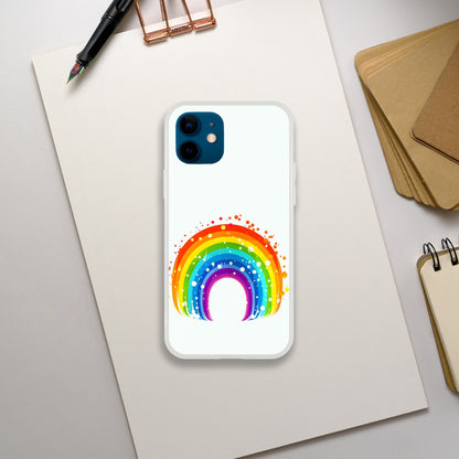 Mobile Phone Case - Fruity Rainbow Pride Flexi Phone Case - LGBTQIA+ Queer