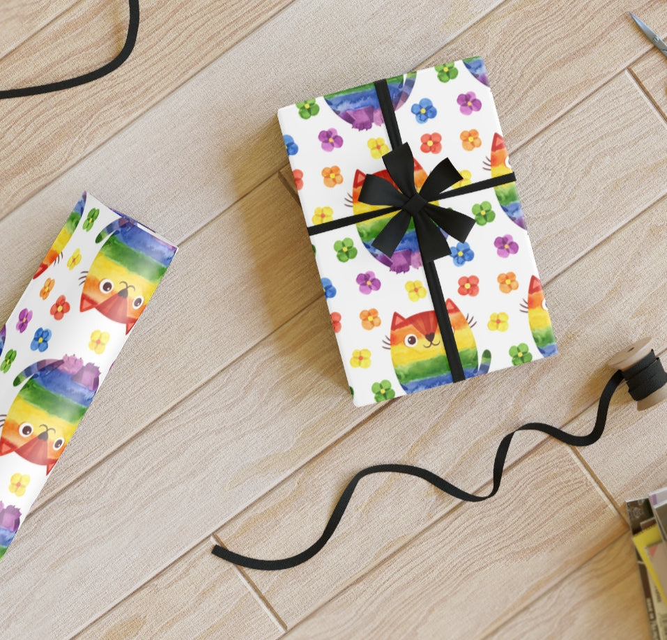 Wrapping Paper - Pride Pussy Paper - Gift Wrapping Paper Roll