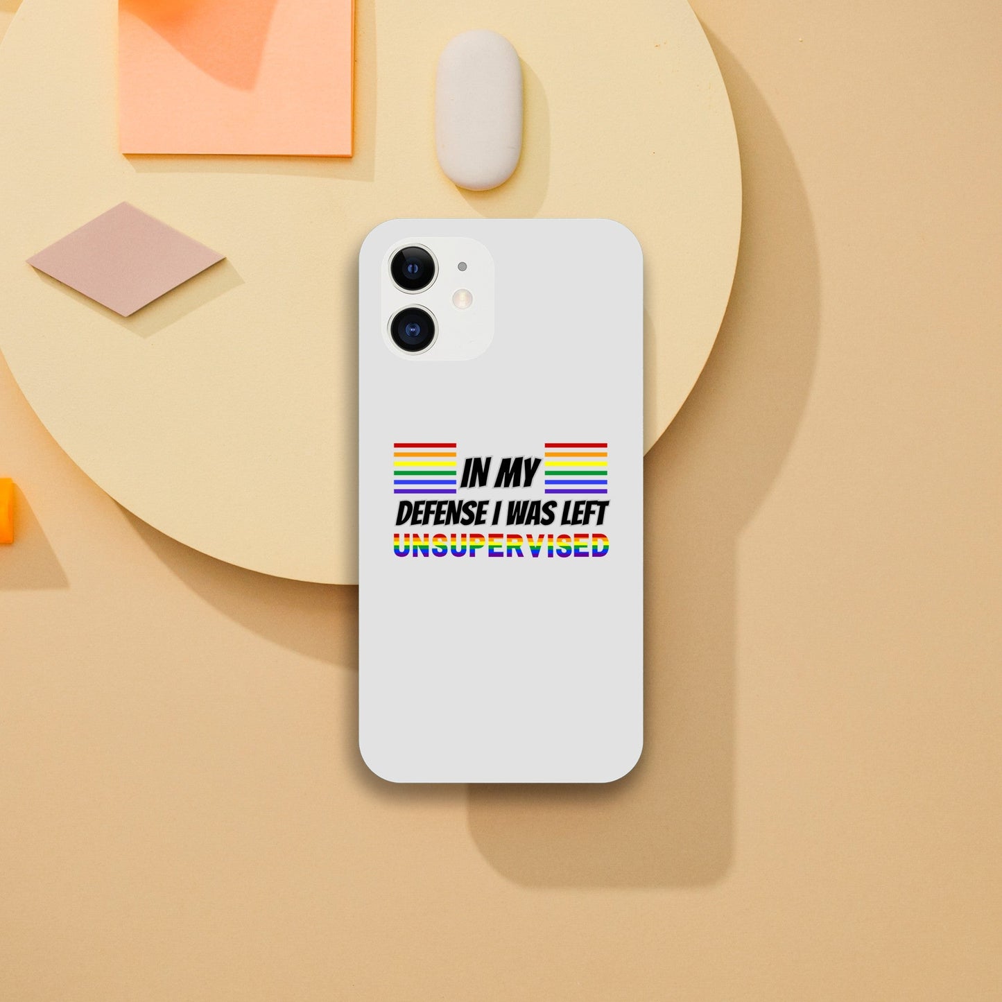 Phone Case - In My Defence - IPhone Case - Samsung Case - Clear - Flexi - Bio - Slim - Tough - LGBTQIA+ Mobile Phone Cases