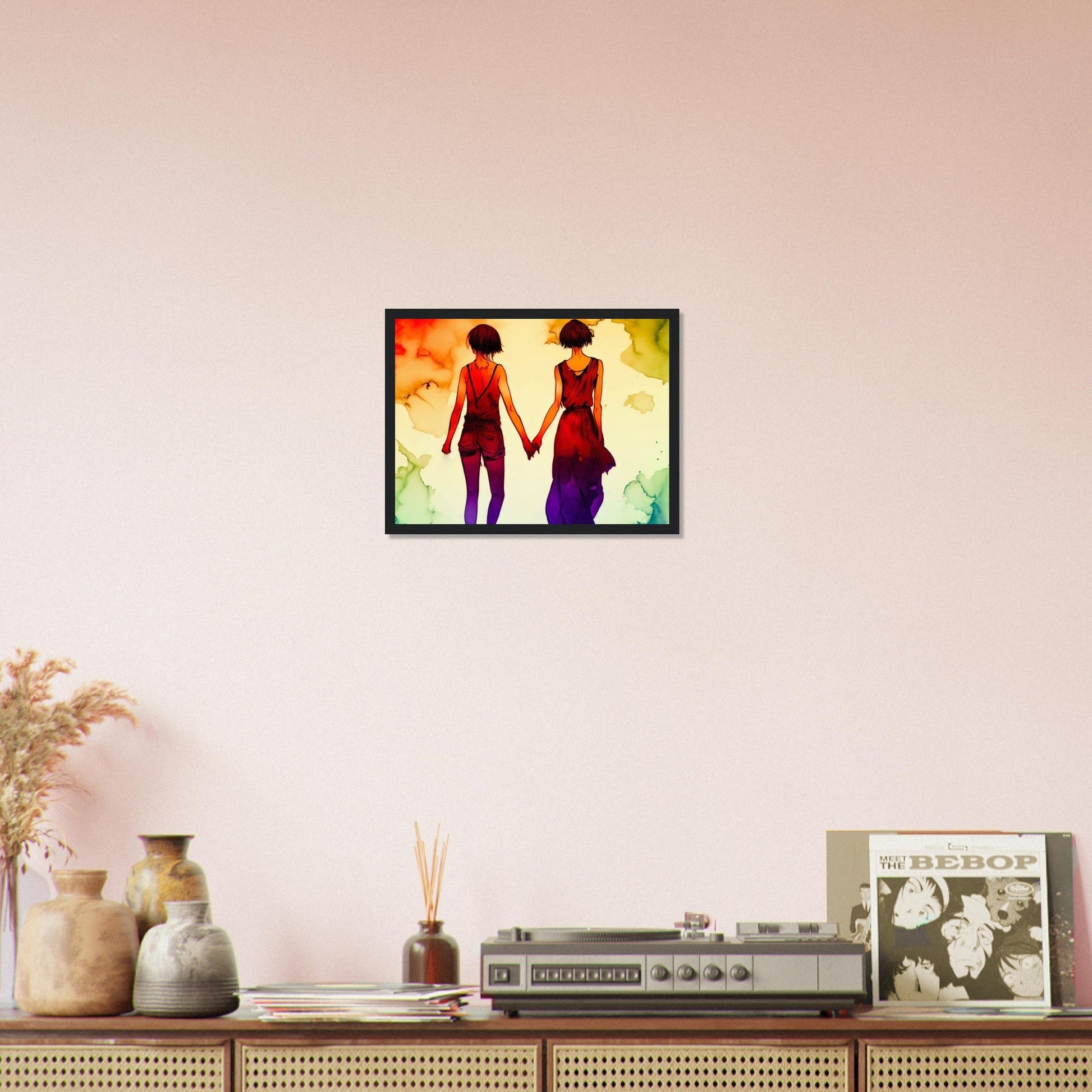 Wall Art - You & Me, Till The End Of Days - Premium Matte Paper Wooden Framed Poster