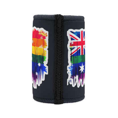 LGBTQIA+ Queer Aussie Pride Stubby Cooler