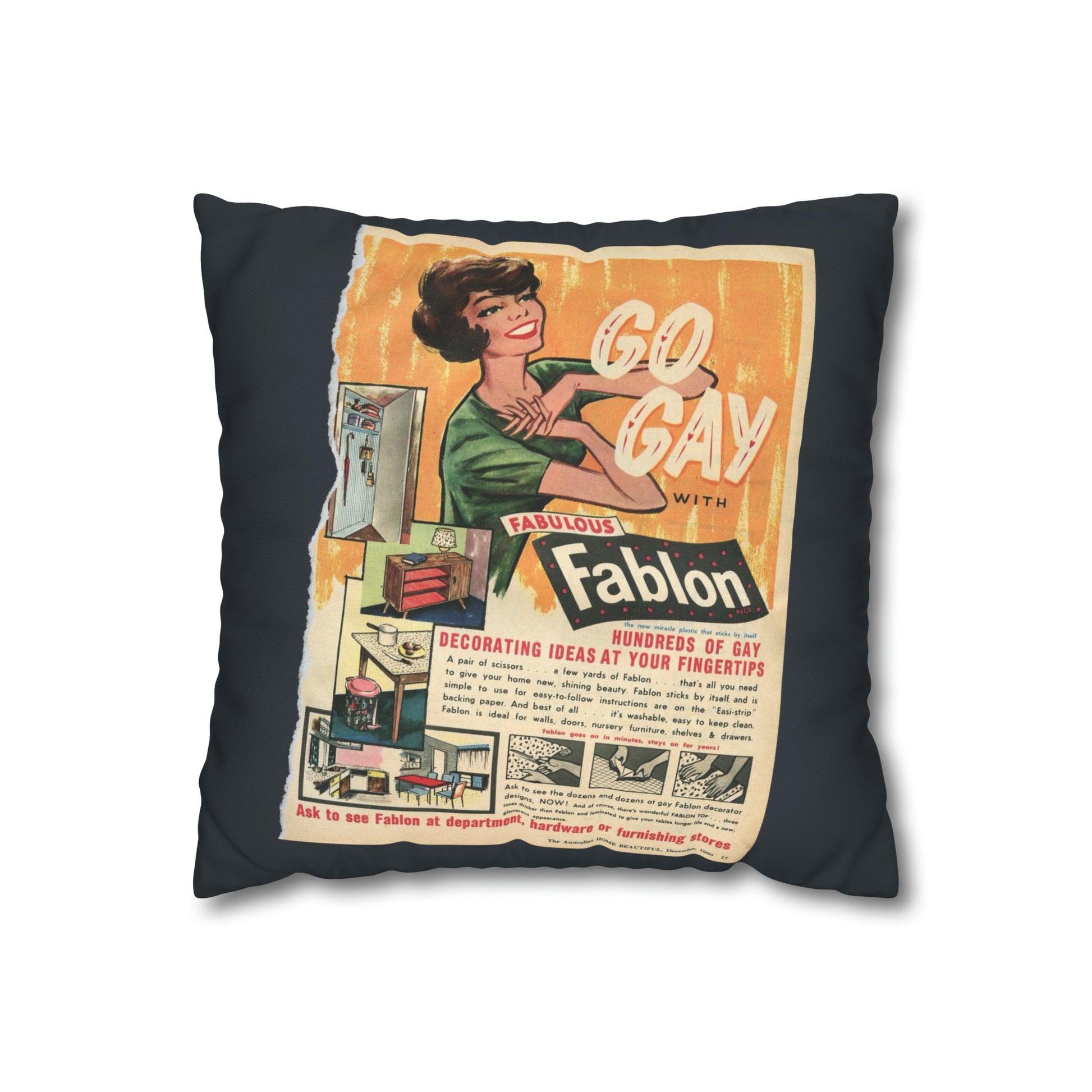 Cushion Cover - Go Gay Cushion Cover