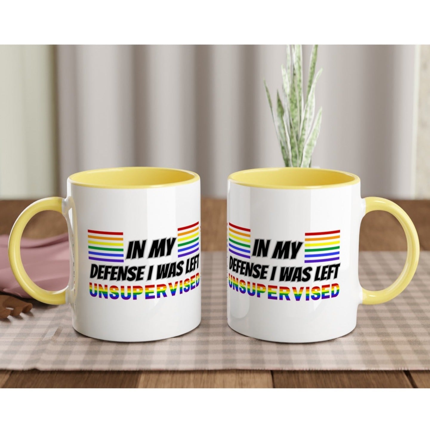 Mugs - In My Defense Mug Collection