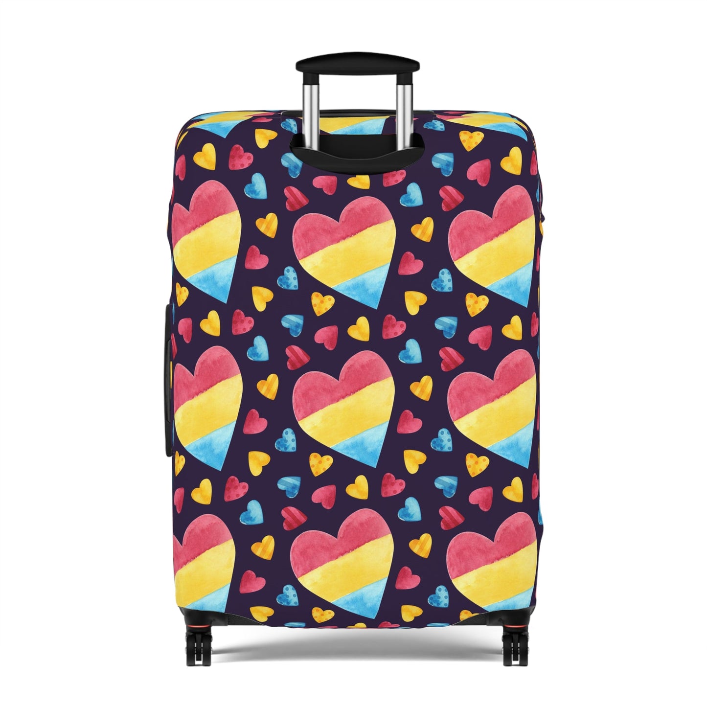 Accessories - Pan Heart Pride Luggage Cover