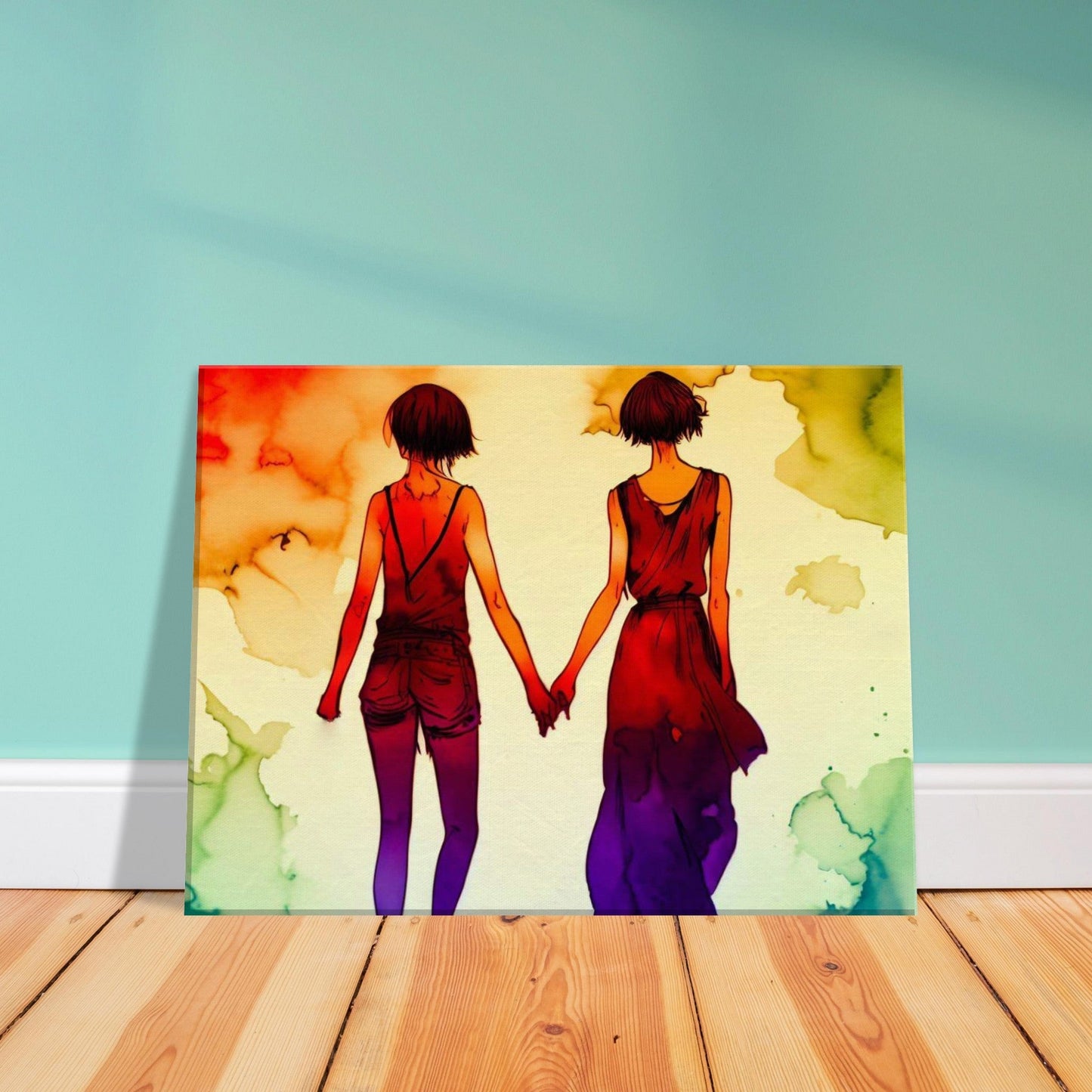 Wall Art - You & Me, Till The End Of Days Canvas