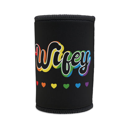 LGBTQIA+ Queer Wifey Stubby Cooler