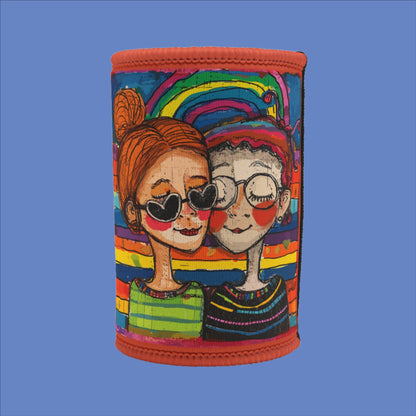 LGBTQIA+ Queer Higher Love Stubby Cooler