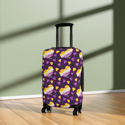 Enby Heart Pride LGBTQIA+ Luggage Cover