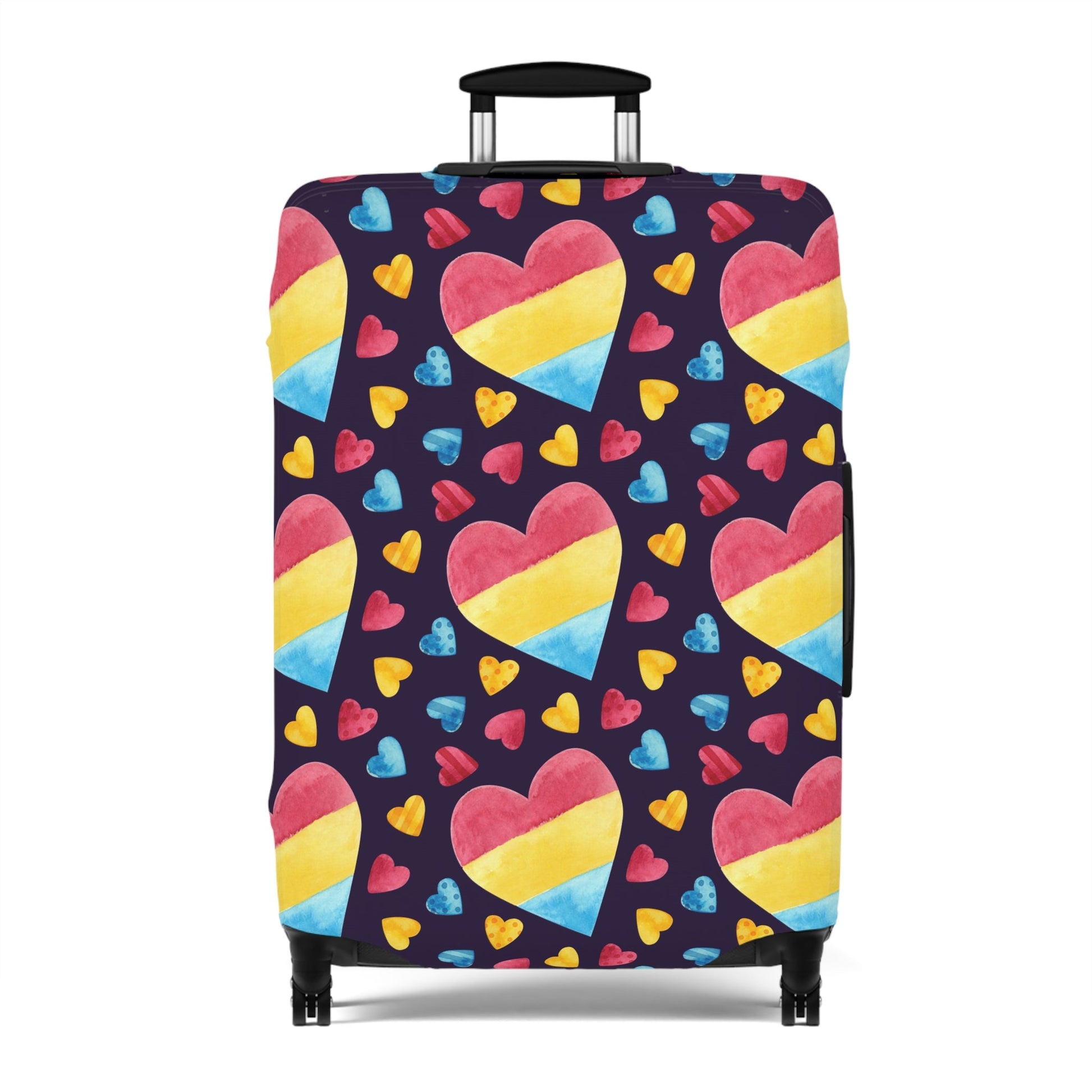 Accessories - Pan Heart Pride Luggage Cover