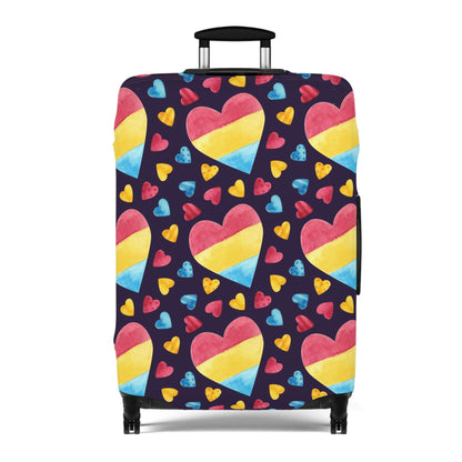 Accessories - Pan Heart Pride Luggage Cover