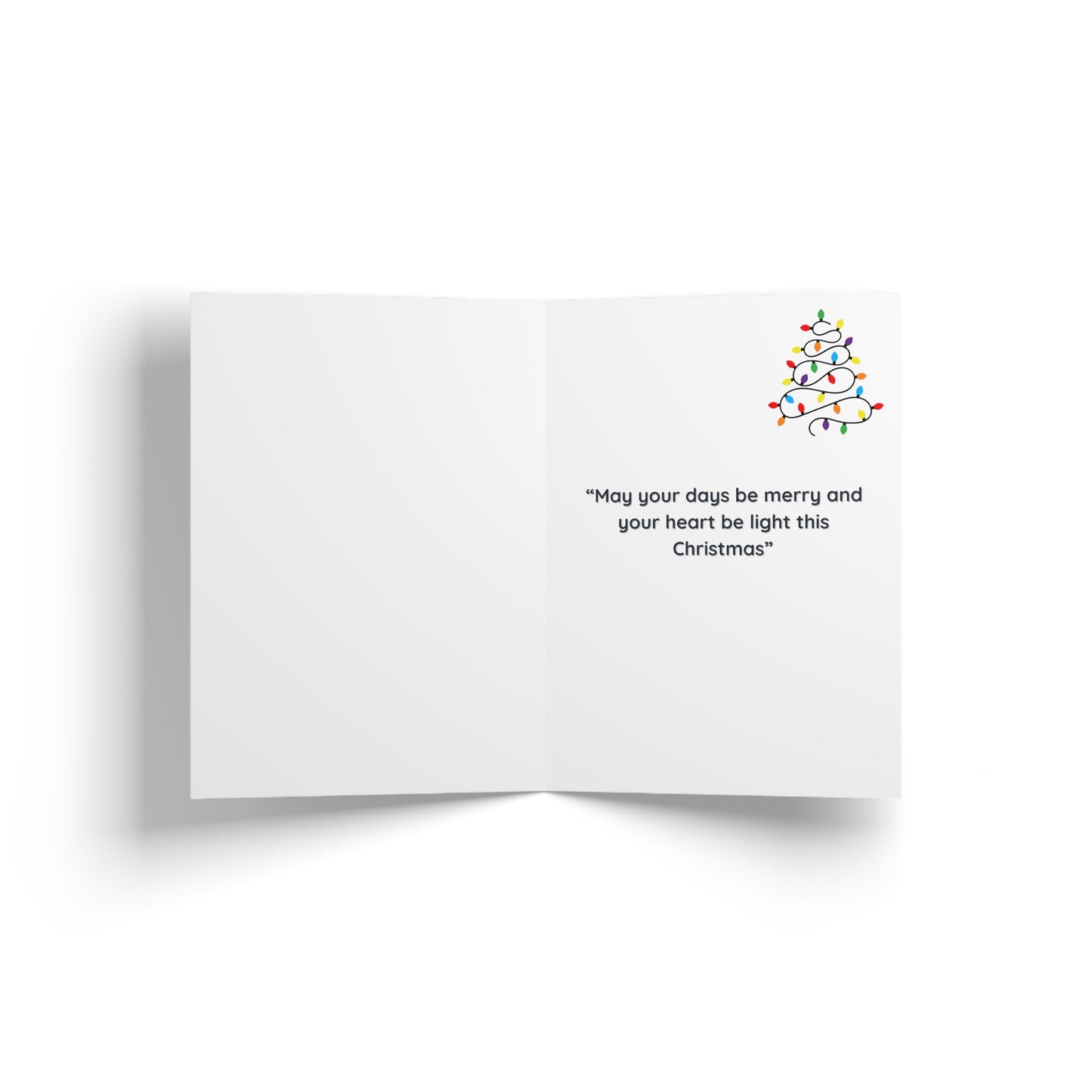 Paper Products - LGBTQIA+ Merry Little Christmas Greeting Card