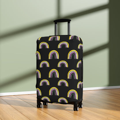 Accessories - Enby Rainbow Luggage Cover