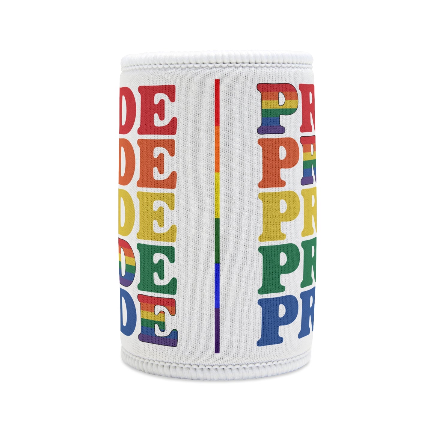 LGBTQIA+ Queer Bright Pride Stubby Cooler