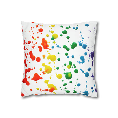 Cushion Cover - Pride Paint Splash Cushion Cover