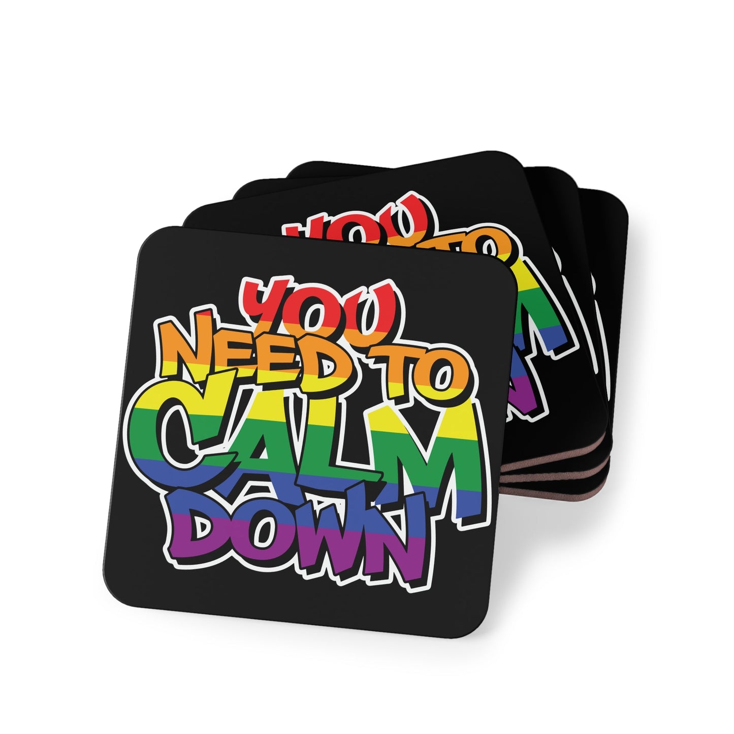 Coasters - You Need To Calm Down Coaster Set