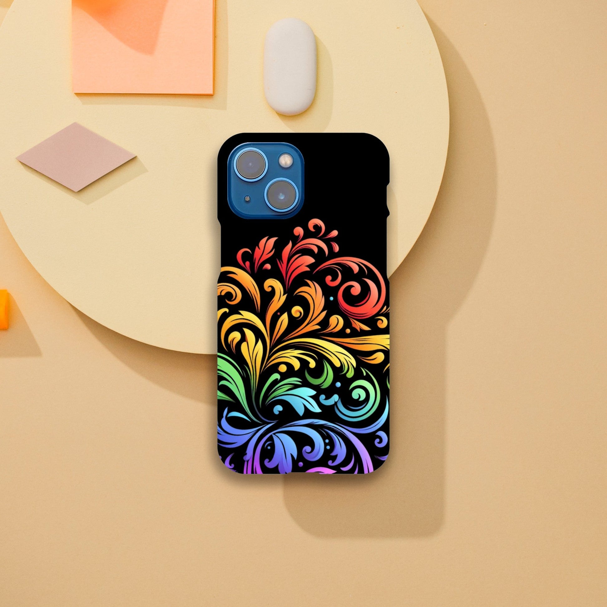 Mobile Phone Case - Pride Ferns- IPhone Case - Samsung Case - Clear - Flexi - Bio - Slim - Tough - LGBTQIA+ Mobile Phone Cases