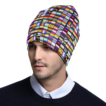 LGBTQIA+ Queer All the Flags Skullies Beanie Cap