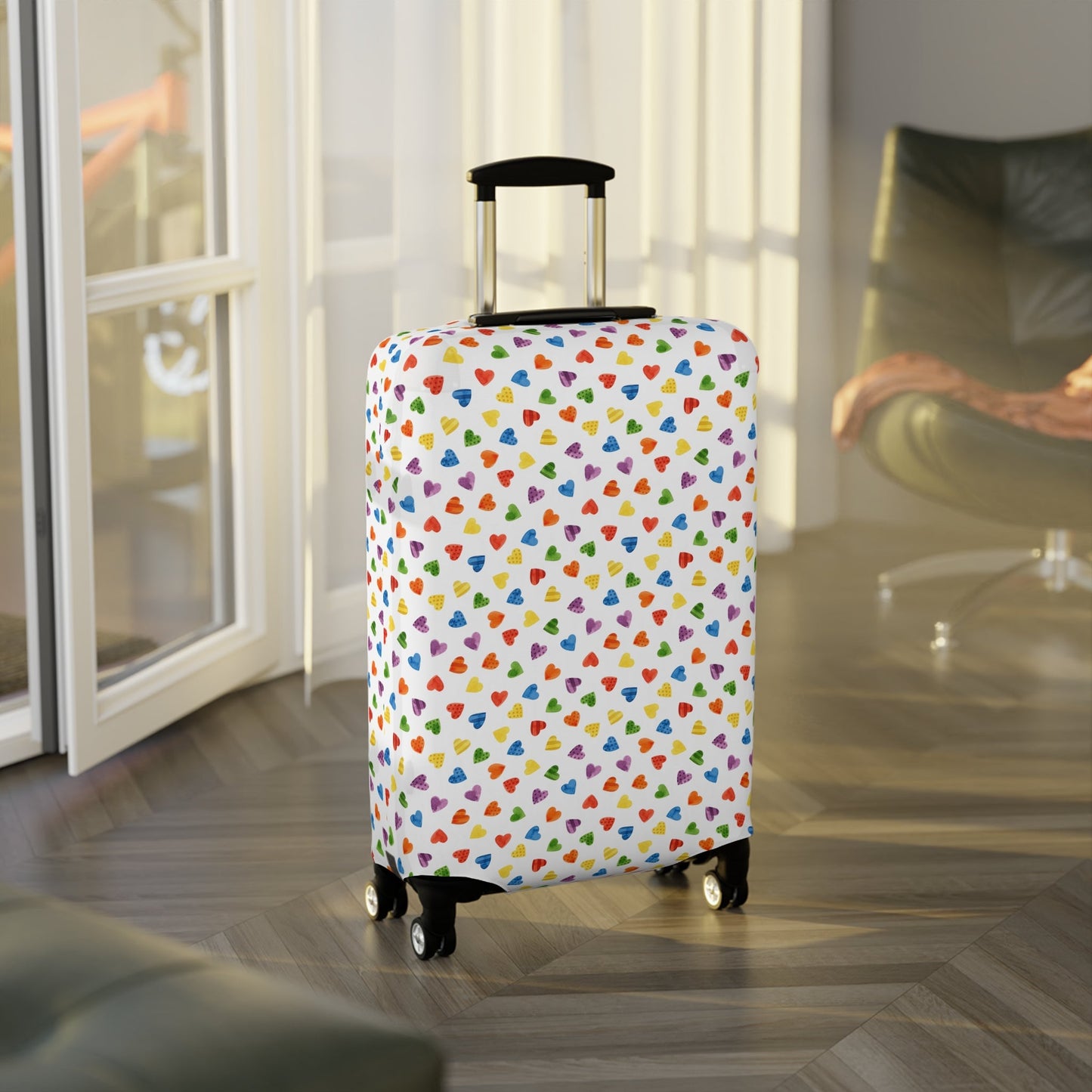 Accessories - Pride Hearts Luggage Cover