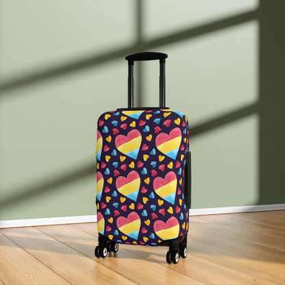 Accessories - Pan Heart Pride Luggage Cover