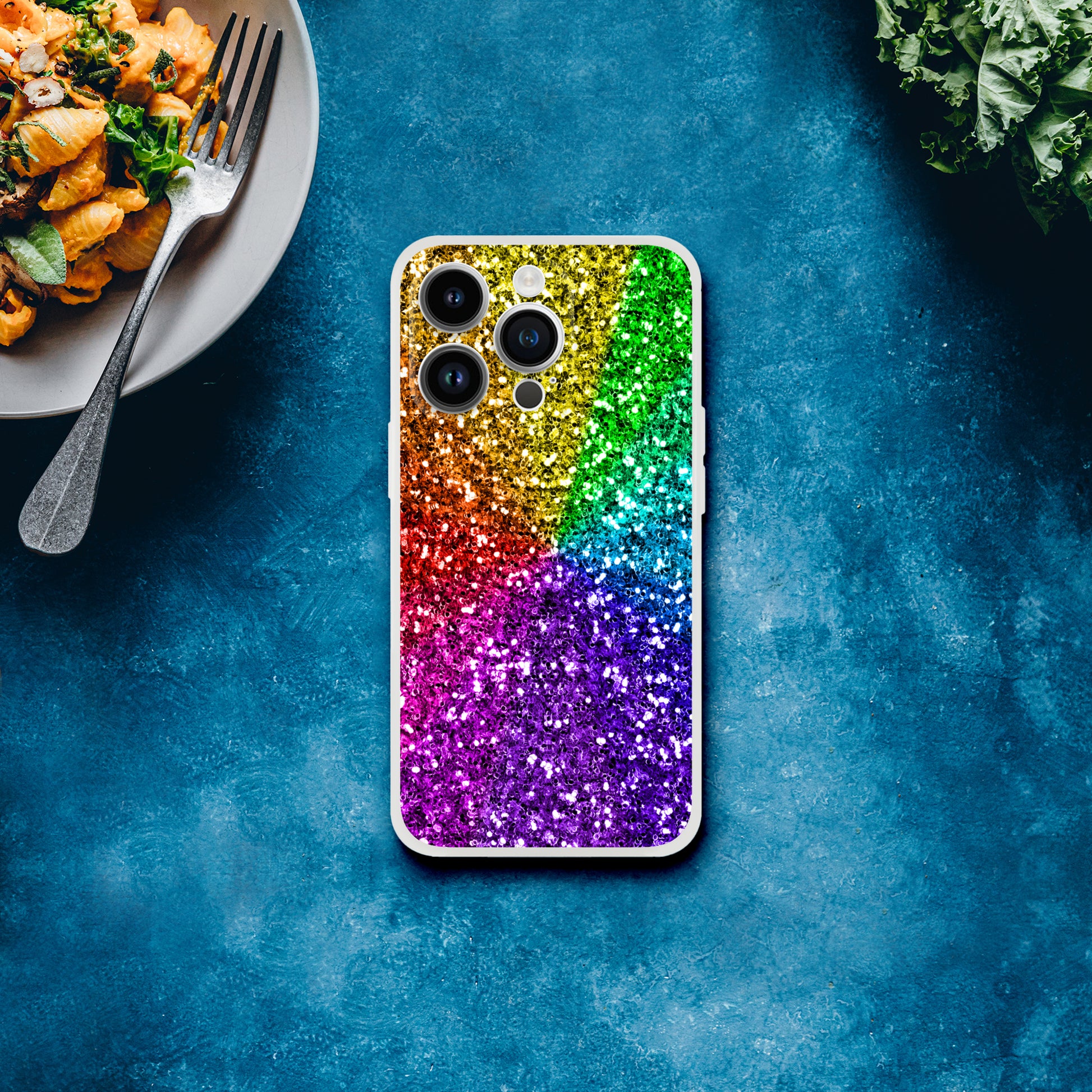 Mobile Phone Case - Pride Glitter Flexi Phone Case