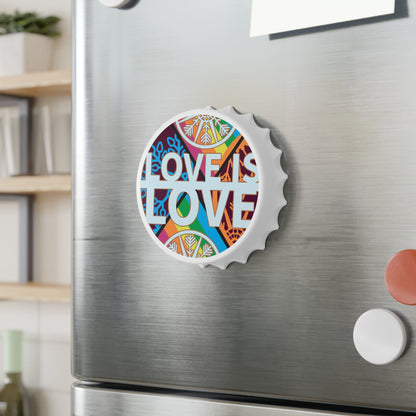 Kitchen Accessories - Love Is Love Festive Bottle Opener