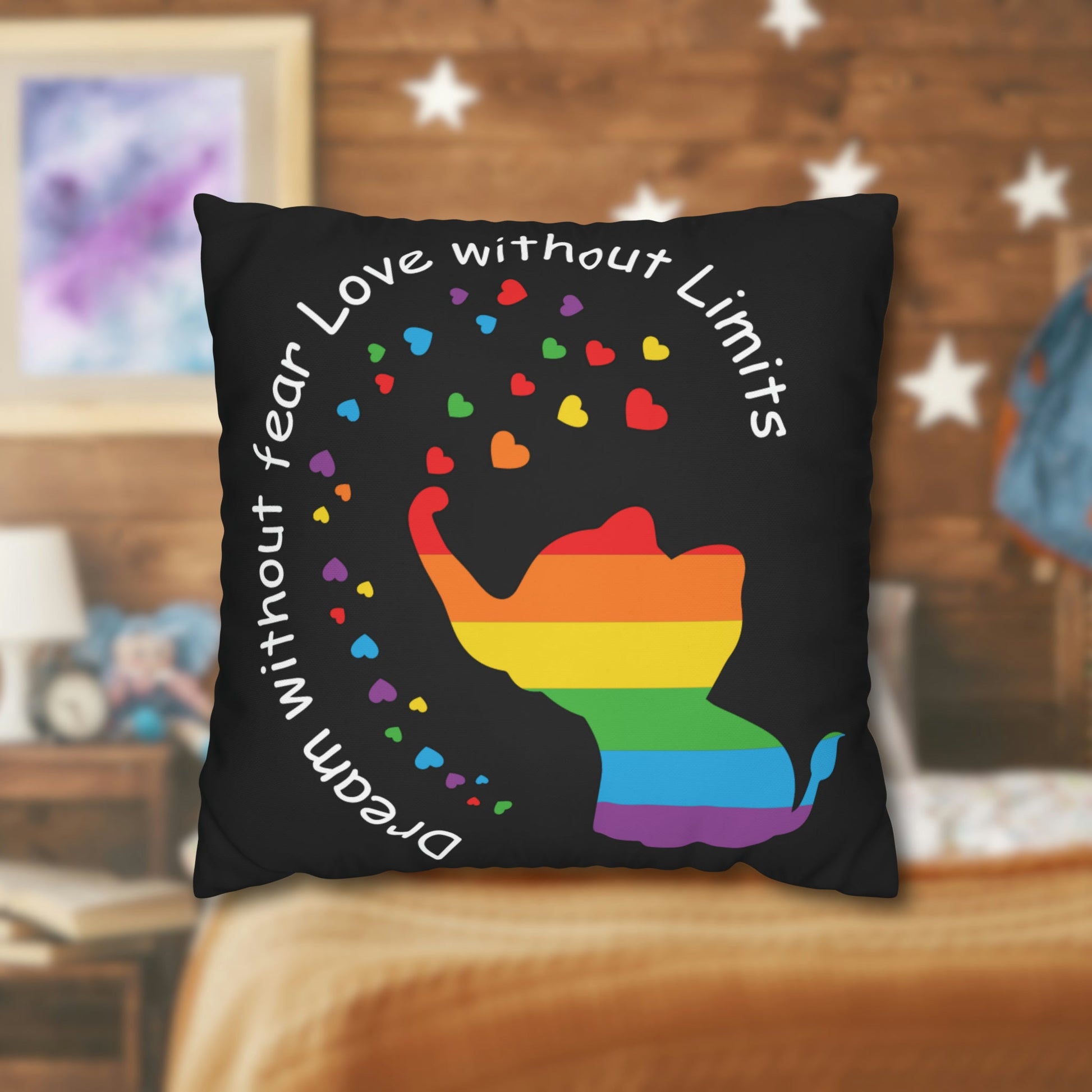 Cushion Cover - Dream Without Fear Cushion Cover