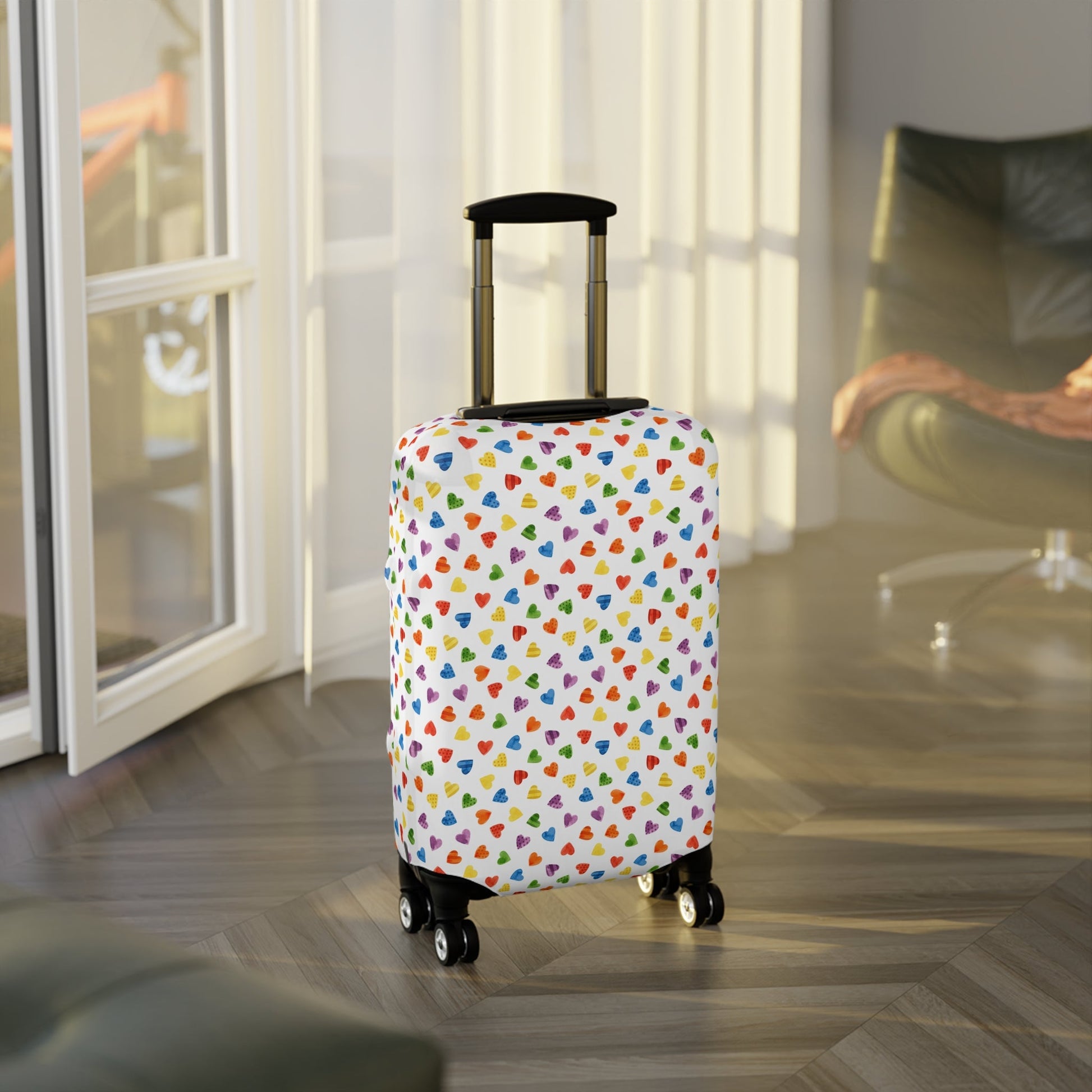 Accessories - Pride Hearts Luggage Cover