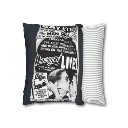 Cushion Cover - Damaged Lives Cushion Cover